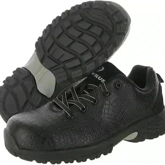 Nautilus Safety Footwear Spark CT Spark Oxford Women,s Black N1074 (Save $51.00) - Picture 2 of 7